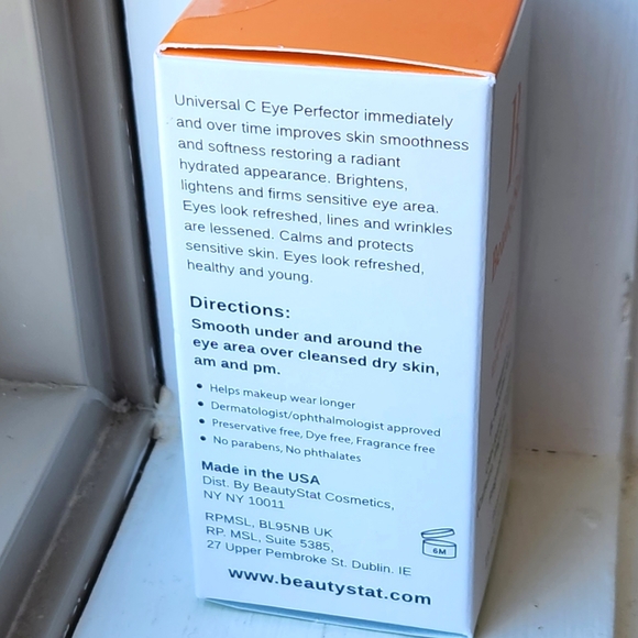 NIB BEAUTY STAT UNIVERSAL C EYE PERFECTOR - Picture 11 of 13